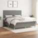 Cama box spring 160x200 Cama box spring 160x200 Gris