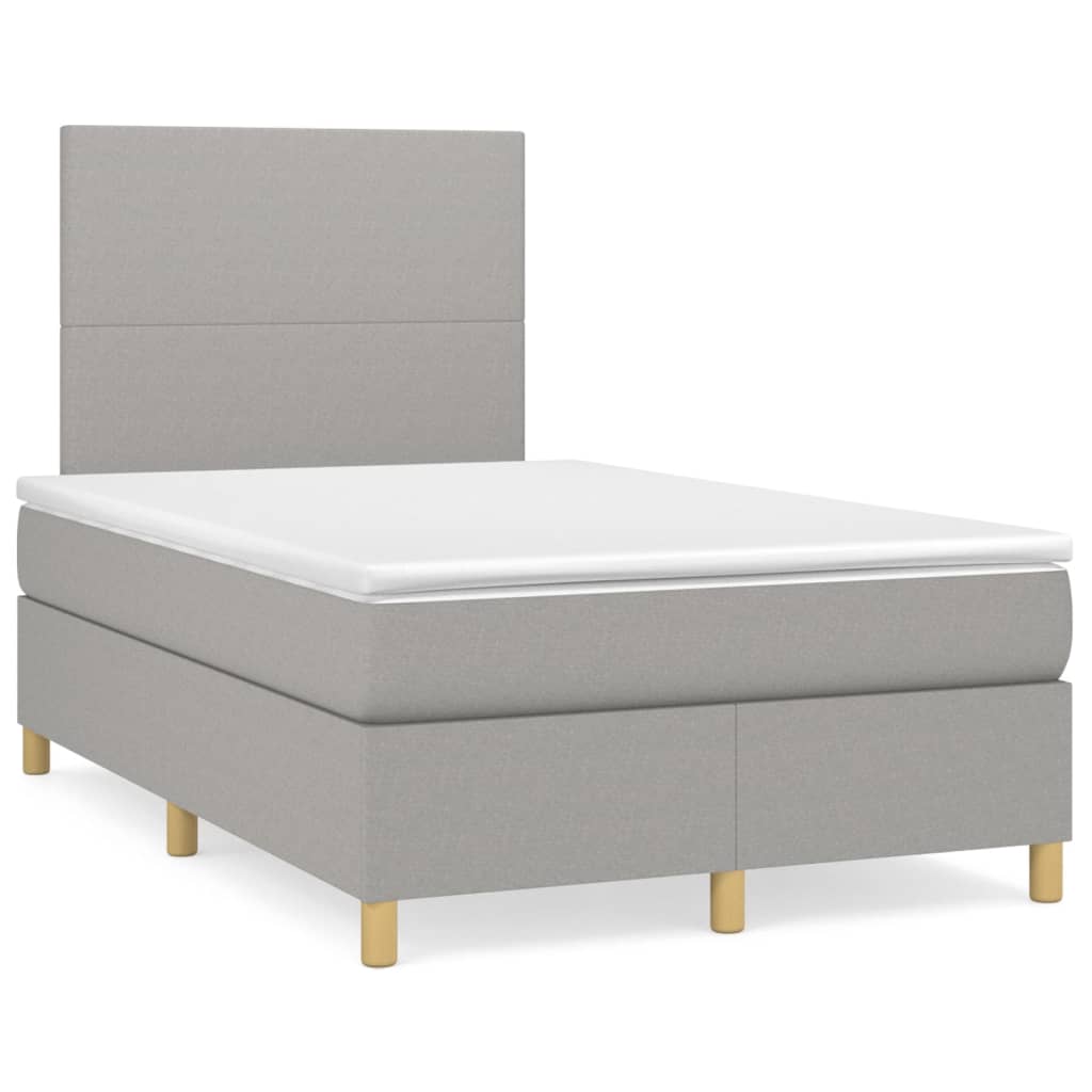 Cama box spring 120x200 Gris