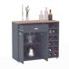 Bufet Cocina Botellero Asfeld Mueble Auxiliar Bufet Cocina Botellero Asfeld Mueble Auxiliar Gris