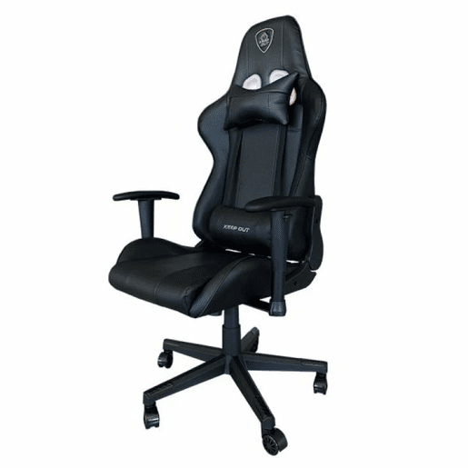 Cadeira de Gaming KEEP OUT XSRGB-RACING Preto LED RGB