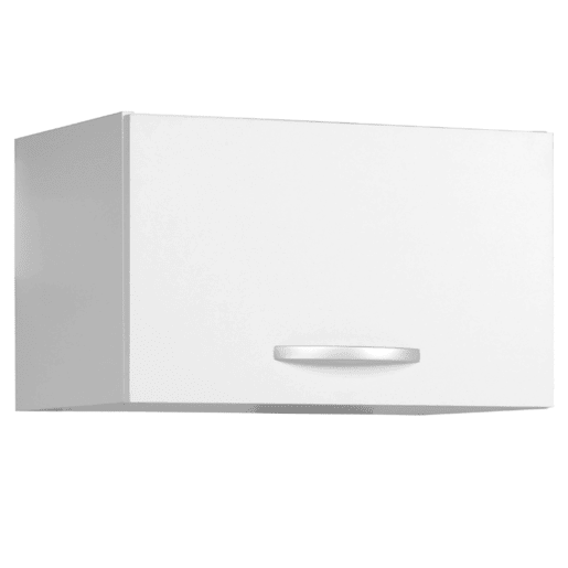 Cozinha modular Eko melamina branca com bancada incluída 6 módulos de 180 cm de largura