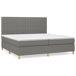 Cama box spring 200x200 Cama box spring 200x200 Gris