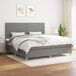 Cama box spring 200x200 Cama box spring 200x200 Gris