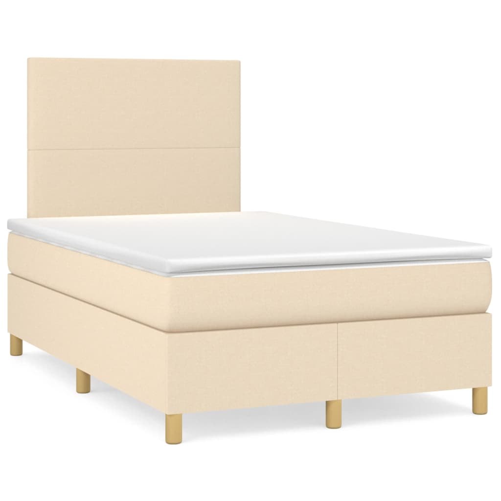 Cama box spring 120x200 Crema