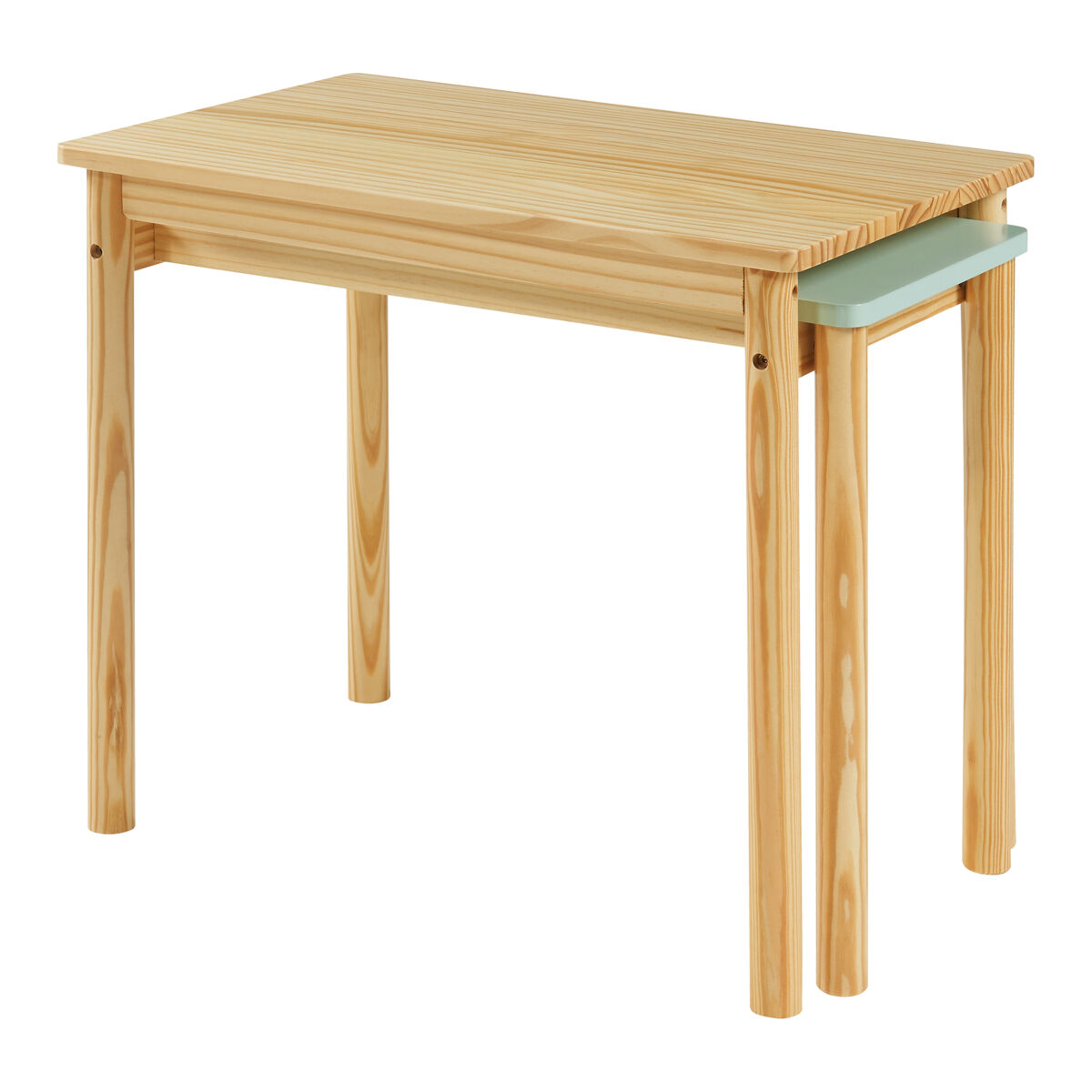 Mesa infantil extensible Skellefteå Pino 60x38
