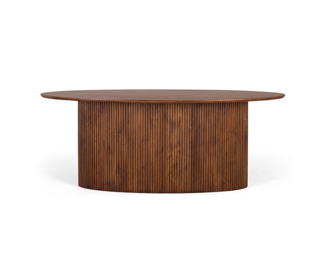 MESA MADERA ACACIA Marrón.Giner y Colomer 76x110x200