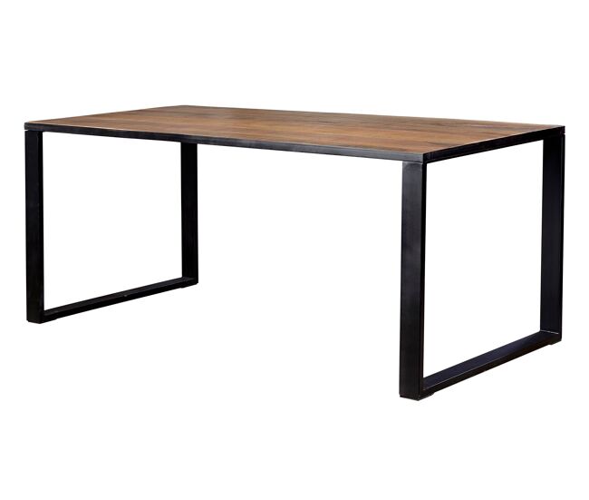 MESA COMEDOR Marrón.Giner y Colomer 78x90x180