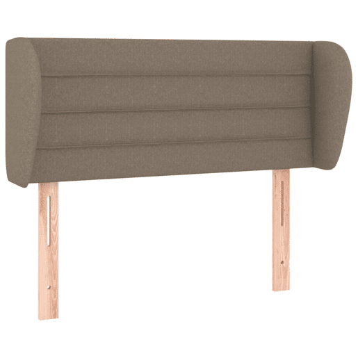 vidaXL Cabeceira cama abas tecido 83x23x7888 cm cinzento-acastanhado vidaXL Cabeceira cama abas tecido 83x23x7888 cm cinzento-acastanhado