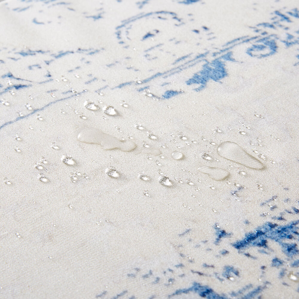 Mantel antimanchas para mesa rectangular, 100% algodón, mantel picnic - 150x220cm – persa