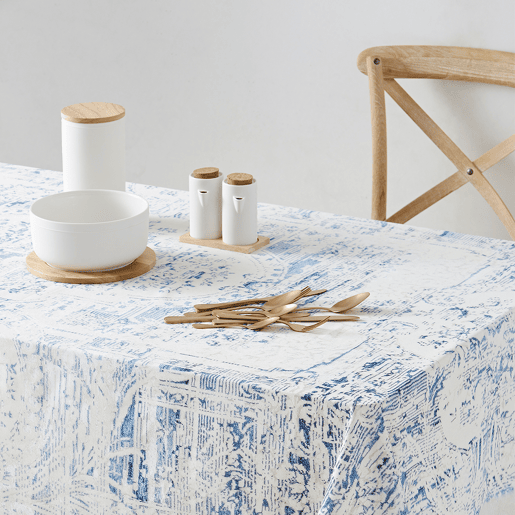 Toalha de mesa retangular, 100% algodão, resistente às manchas, Toalha de mesa para piquenique - 150x220cm u2013 Persa