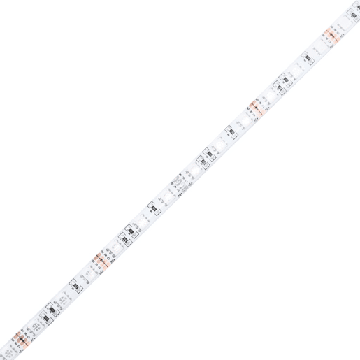 vidaXL Armário de cabeceira com luzes LED 220x16,5x103,5 cm branco