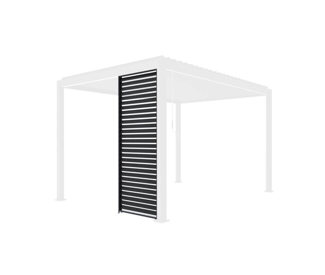 Persianas de aluminio 1m, triomphe persiana 1m, antracita, 93x6x238 cm