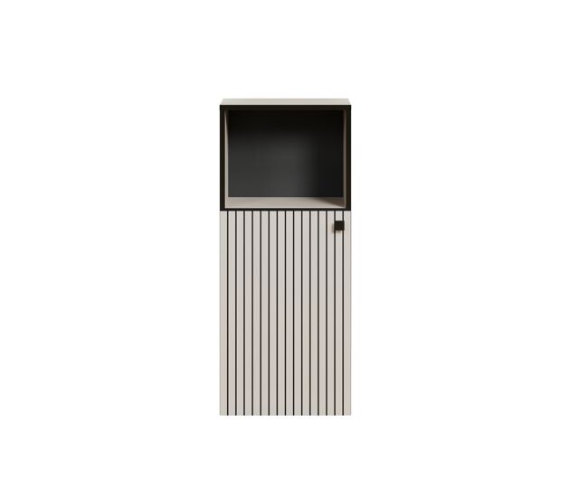 Mueble bajo de baño con 1 puerta y 1 nicho l40 cm - purebliss