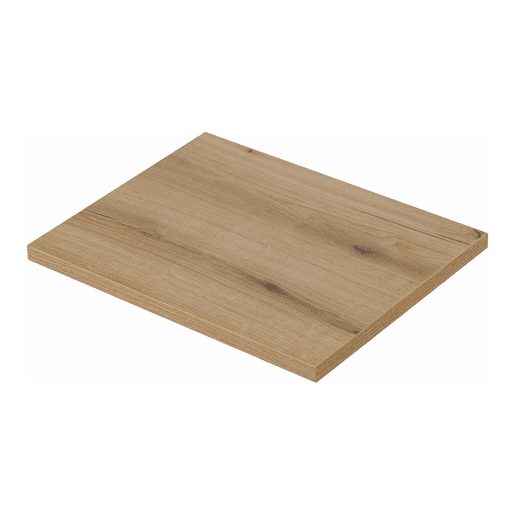 Móvel de casa de banho suspenso Newport com 2 portas 60x60x40 cm - Efeito carvalho en.casa