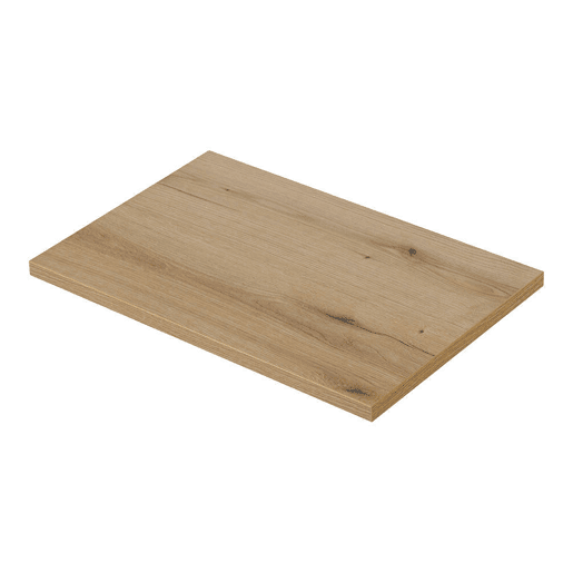 Móvel de casa de banho suspenso Newport com 2 portas 80x60x40 cm - Efeito carvalho en.casa