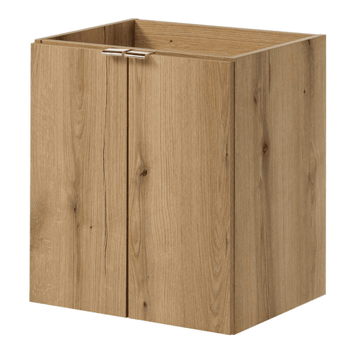Conjunto de 2 móveis Newport com portas 100x60x40 cm - Efeito carvalhopreto en.casa