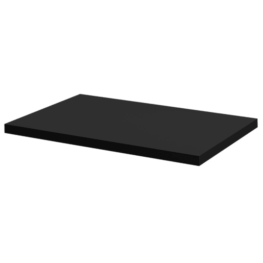 Móvel de casa de banho suspenso Newport com 2 portas 80x60x40 cm - Efeito carvalhopreto en.casa