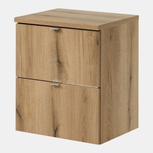 Móvel de casa de banho Newport com 2 gavetas 50x60x40 cm - Carvalho