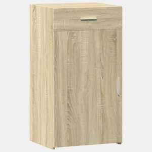 vidaXL Aparador 50x42,5x93 cm derivados de madeira carvalho sonoma