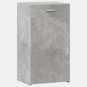 vidaXL Aparador 50x42,5x93 cm derivados de madeira cinzento cimento
