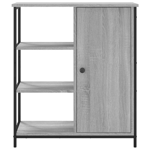 vidaXL Aparador 70x30x80 cm derivados de madeira cinzento sonoma