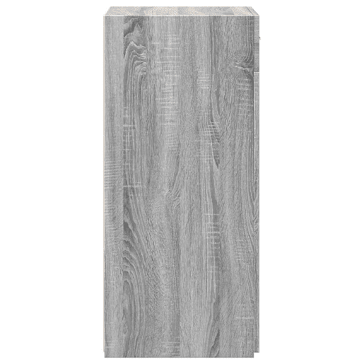 vidaXL Aparador 50x42,5x93 cm derivados de madeira cinzento sonoma