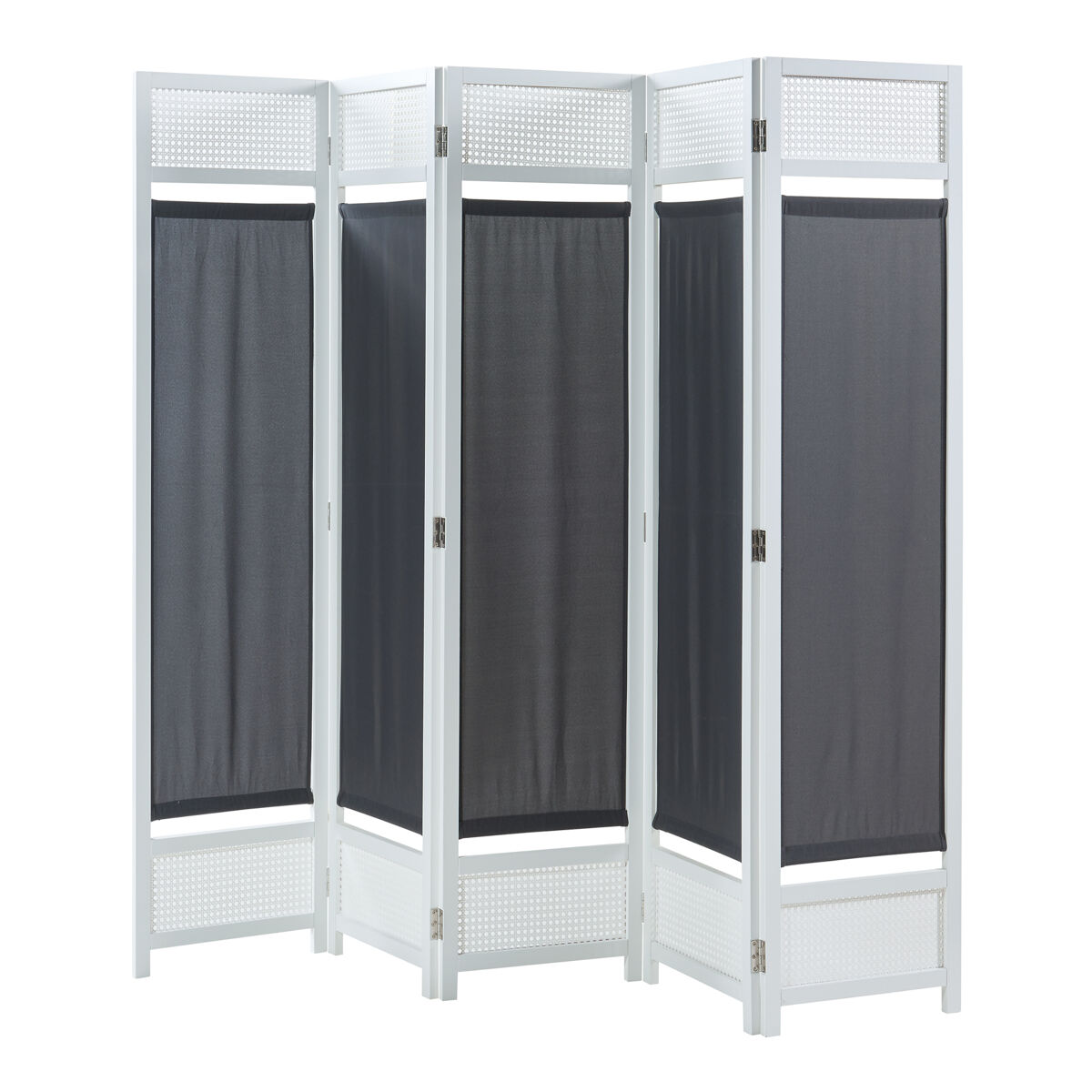 Biombo Dorotea con 5 paneles [en.casa]