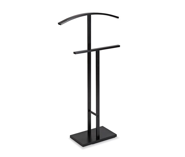 Galán de noche versa lund negro acero 20 x 100 x 52 cm
