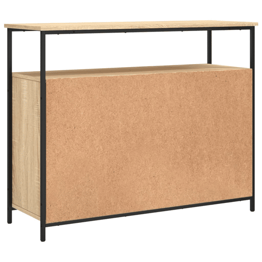 vidaXL Aparador Carvalho Sonoma 100x35x80 cm Madeira Engenheirada vidaXL Aparador Carvalho Sonoma 100x35x80 cm Madeira Engenheirada