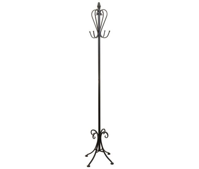 Perchero de pie alexandra house living negro 90 x 214 x 161 cm