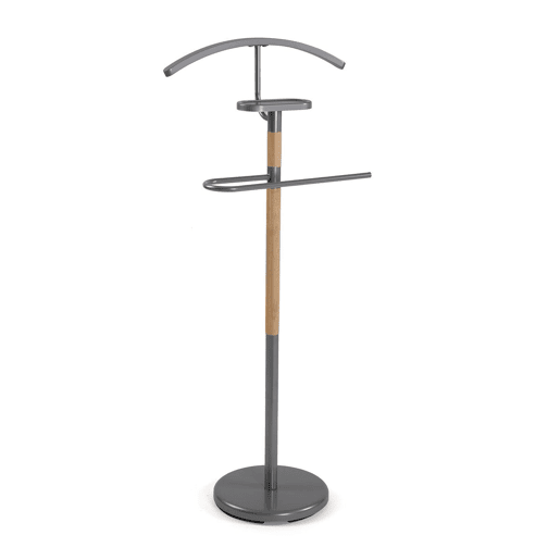 Cabideiro Versa Holstebro Cinzento Madeira Natural 28,8 x 112 x 46,5 cm