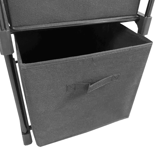 Cabide para guarda-roupa Nyana Home | Organizador de roupas | 12 prateleiras | 2 Cabides de várias alturas | 158x50x207cm