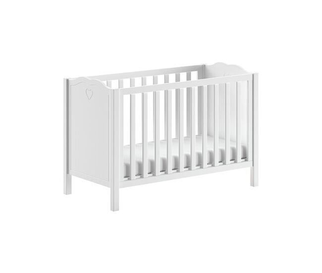 Cuna 60x120 vipack amori blanco