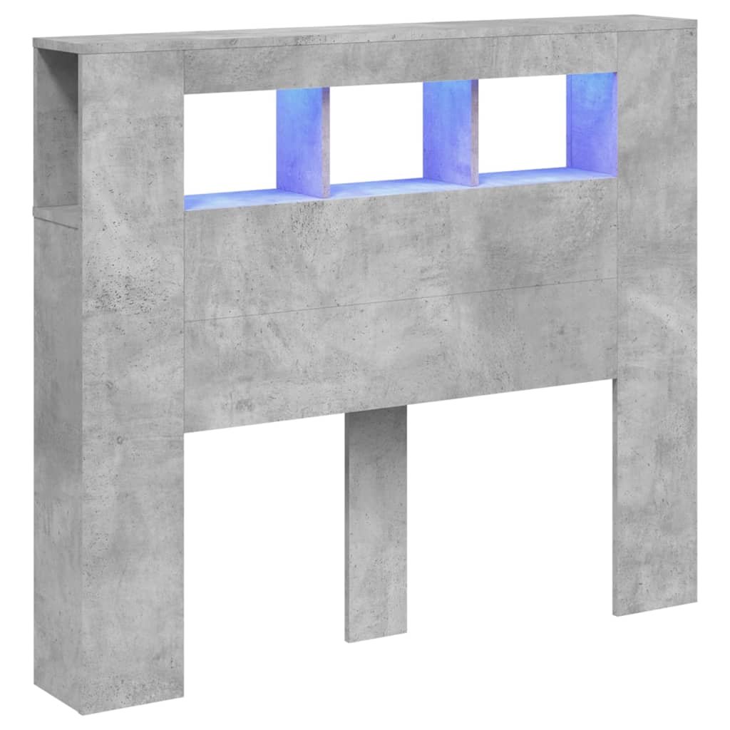 Cabecero Led 120 Gris