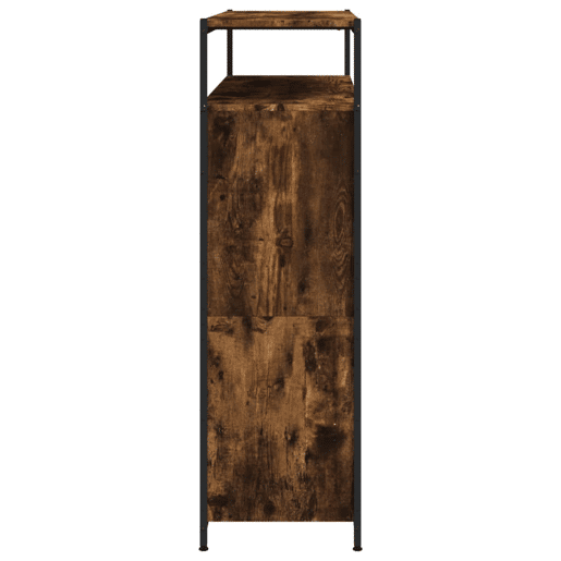 vidaXL Sapateira c 4 gavetas articuladas 100x34x112cm carvalho fumado vidaXL Sapateira c 4 gavetas articuladas 100x34x112cm carvalho fumado