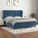 Cama box spring 160x200 Cama box spring 160x200 Azul