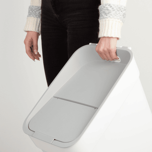 Curver Contentor de reciclagem Ready To Collect 30L branco