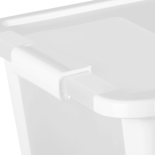 Curver Caixa de arrumação com tampa Bi-Box 40L branco