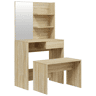 vidaXL Conjunto toucador 74,5x40x141 cm cor carvalho sonoma