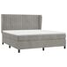 Cama box spring 160x200 Cama box spring 160x200 Gris