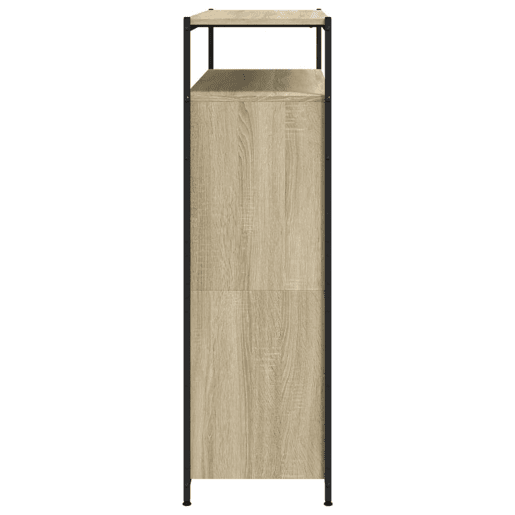 vidaXL Sapateira c 4 gavetas articuladas 100x34x112cm carvalho sonoma vidaXL Sapateira c 4 gavetas articuladas 100x34x112cm carvalho sonoma