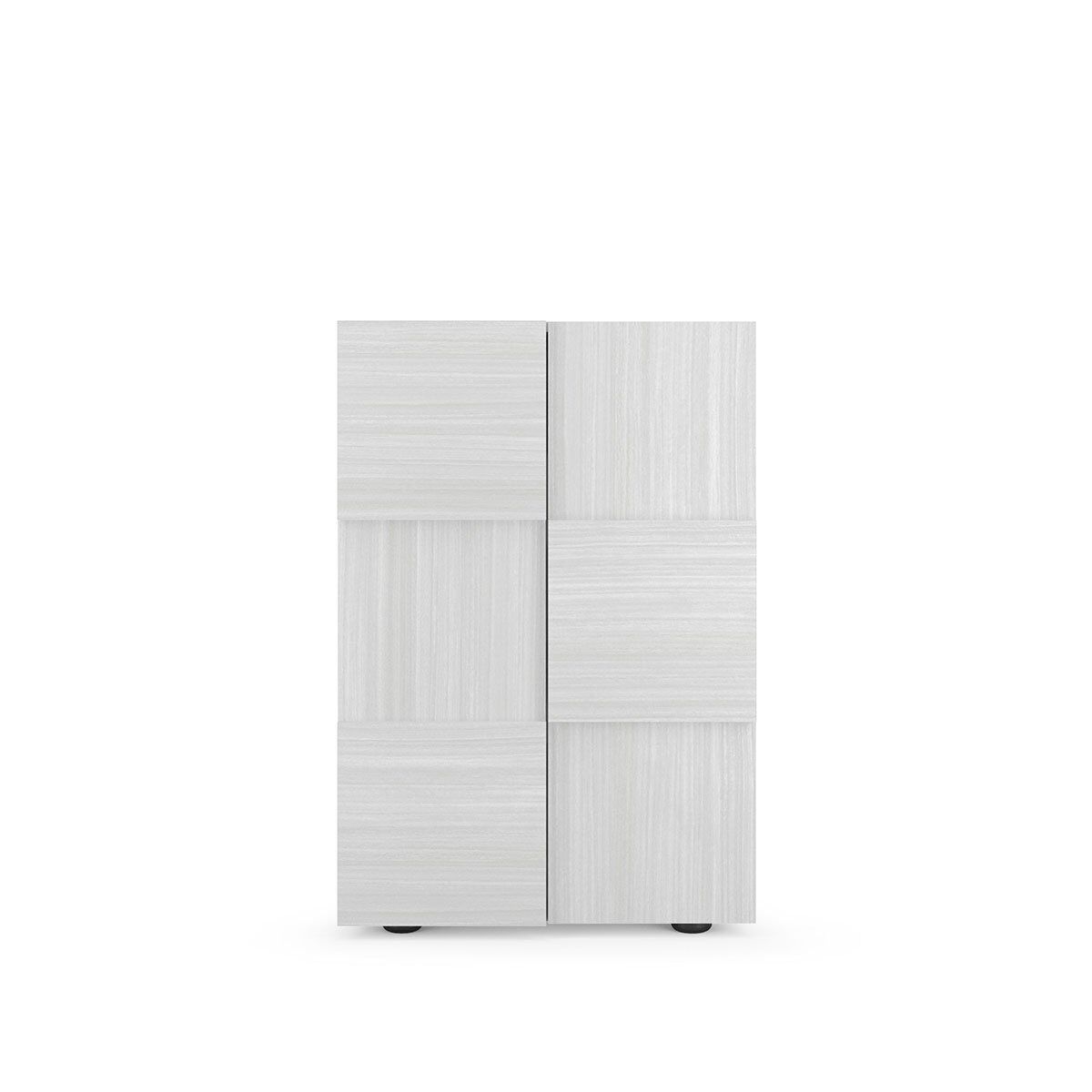Mueble de almacenamiento de 2 puertas multifuncional dama - h115,5 cm