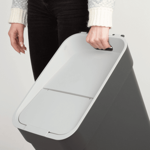 Curver Contentor de reciclagem Ready To Collect 30L cinzento