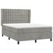 Cama box spring 140x190 Cama box spring 140x190 Gris