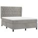 Cama box spring 140x190 Cama box spring 140x190 Azul