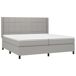 Cama box spring 200x200 Cama box spring 200x200 Gris