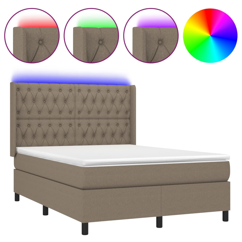Cama box spring 140x200 Topo