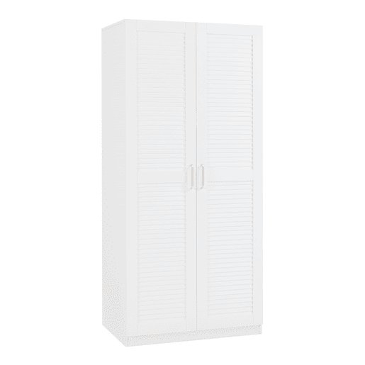 Roupeiro Finning 1 bengaleiro 1 compartimento 176x80x52 cm - Branco en.casa