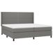 Cama box spring 200x200 Cama box spring 200x200 Gris