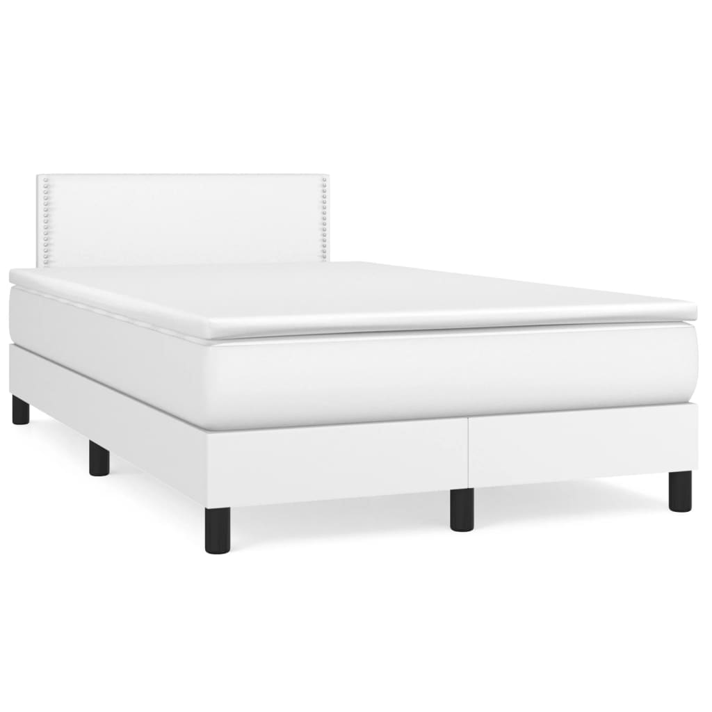 Cama box spring 120x200 Blanco